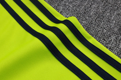 2025-26 Real Madrid Chándal de entrenamiento verde hierba con cremallera larga Tallas S-2XL