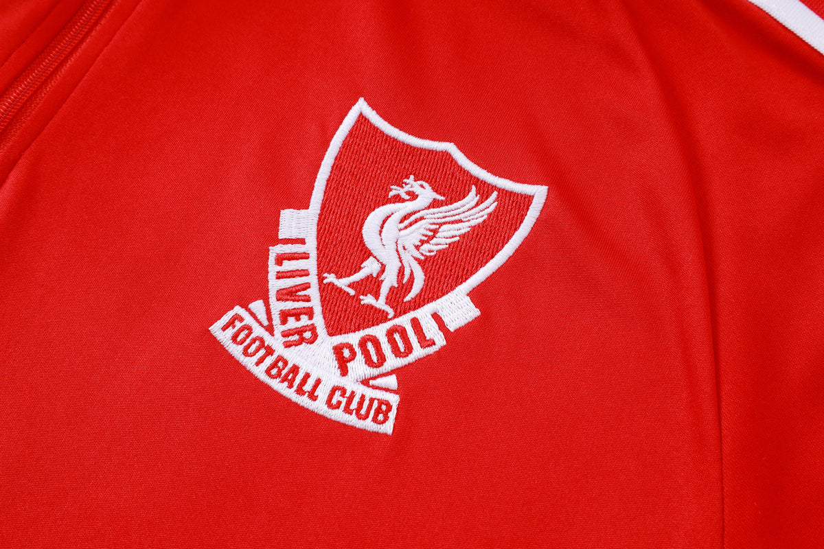 2026-27 Liverpool Red Half Zip Training Suit Adults Or Children