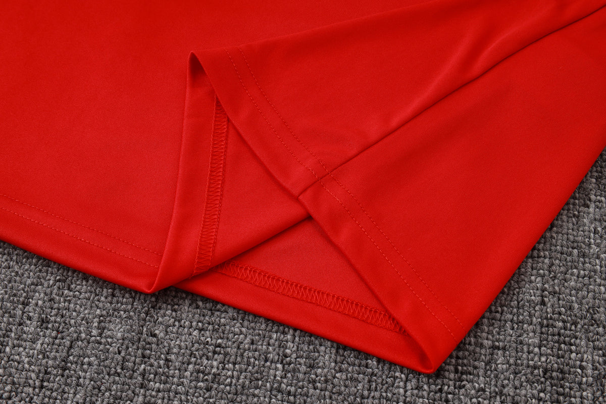 2026-27 Liverpool Red Half Zip Training Suit Adults Or Children