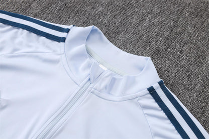 2026 Italy Blue Half Zip Training Suit Adults Or Children