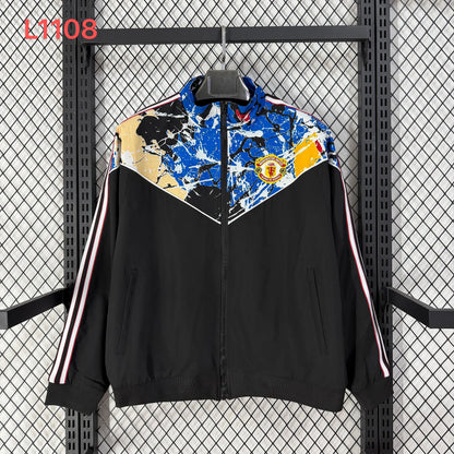 Cortavientos Manchester United Stone Rose Band Collaboration 2026-27 S-2XL