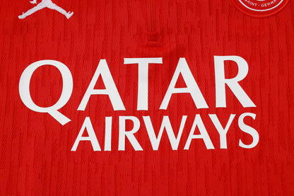 Conjunto de entrenamiento rojo del Barcelona 2024-25 (tallas S-2XL)