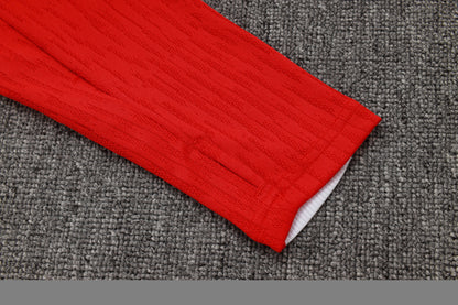 Conjunto de entrenamiento rojo del Barcelona 2024-25 (tallas S-2XL)