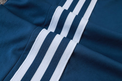 2026 Italy Blue Half Zip Training Suit Adults Or Children