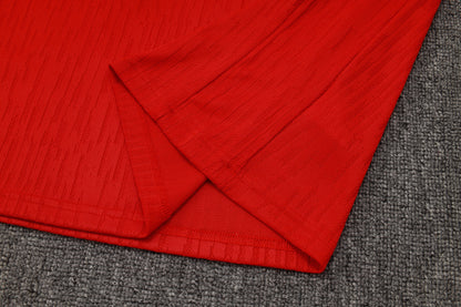 Conjunto de entrenamiento rojo del Barcelona 2024-25 (tallas S-2XL)