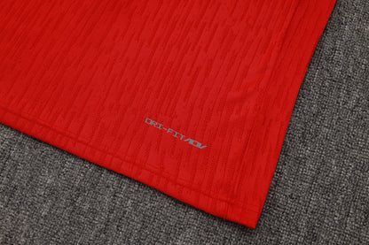 Conjunto de entrenamiento rojo del Barcelona 2024-25 (tallas S-2XL)