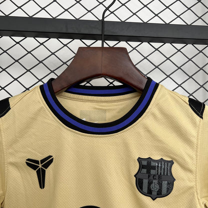 2024-25 Barcelona Drittes Trikot KINDER 16-28