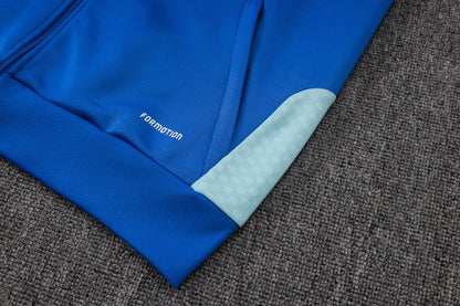 2026-27 Cruzeiro Color Blue Full Zip Training Suit Adults Or Children