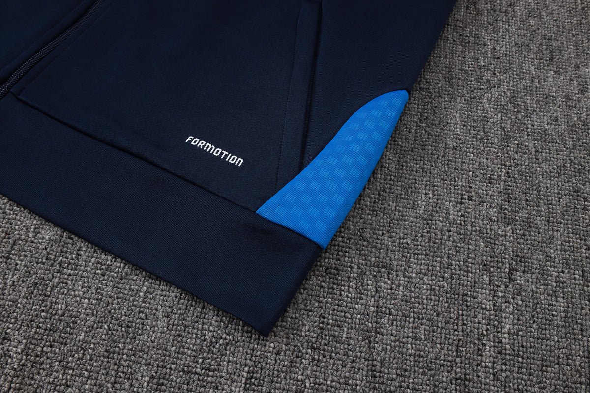 2026-27 Cruzeiro Sapphire Blue Full Zip Training Suit Adults Or Children