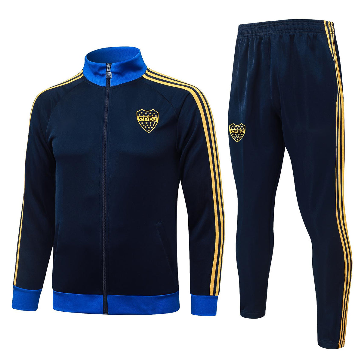 2026-27 Boca Royal Blue Full Zip Training Suit Adults Or Children