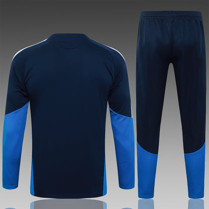 2026-27 Cruzeiro Sapphire Blue Half Zip Training Suit Adults Or Children