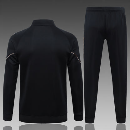 2026 Portugal Black Full Zip Training Suit Adults Or Children