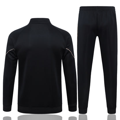 2026 Portugal Black Full Zip Training Suit Adults Or Children