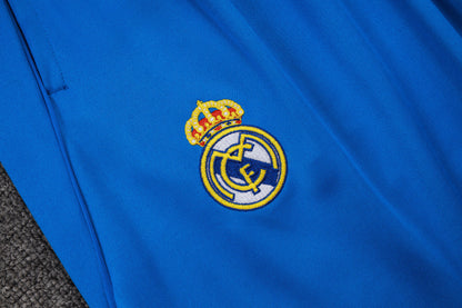 2025-26 Real Madrid White-Blue Training Suit S-2XL