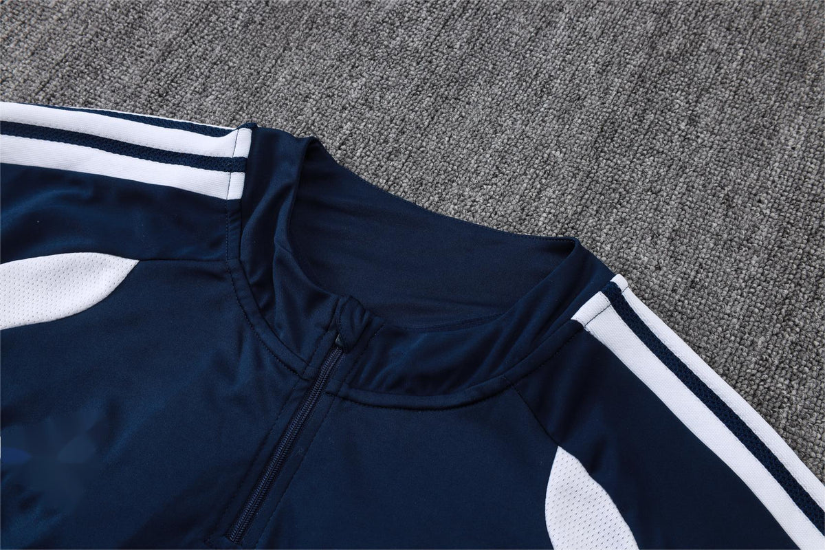 2026-27 Cruzeiro Sapphire Blue Half Zip Training Suit Adults Or Children