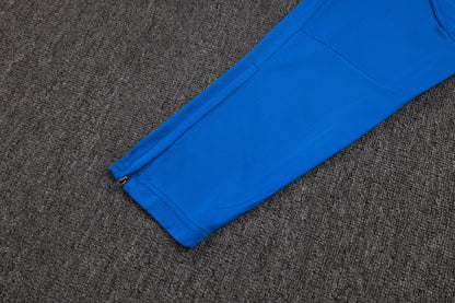 2025-26 Real Madrid White-Blue Training Suit S-2XL