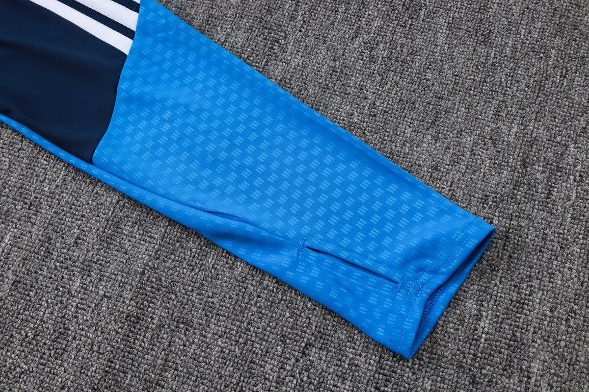 2026-27 Cruzeiro Sapphire Blue Half Zip Training Suit Adults Or Children