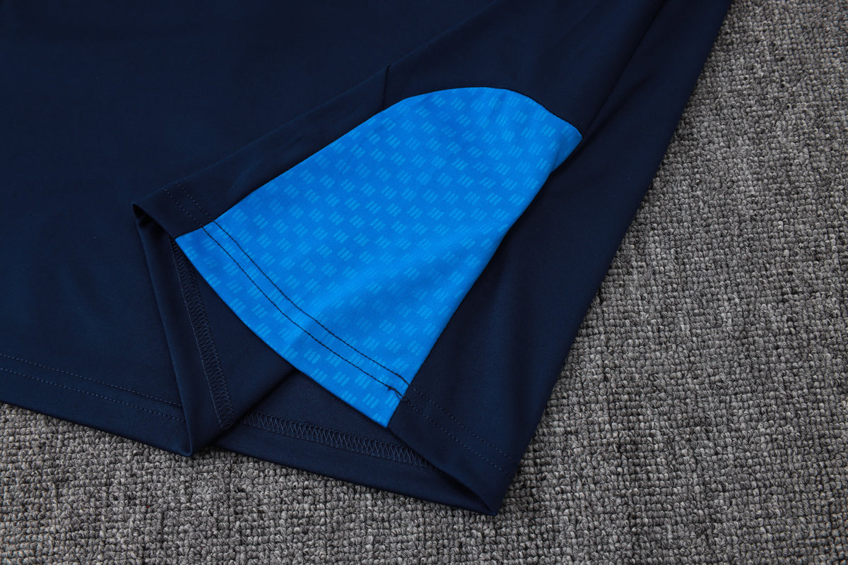2026-27 Cruzeiro Sapphire Blue Half Zip Training Suit Adults Or Children