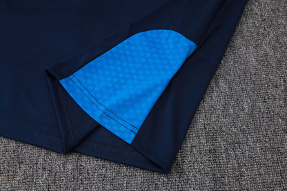 2026-27 Cruzeiro Sapphire Blue Half Zip Training Suit Adults Or Children