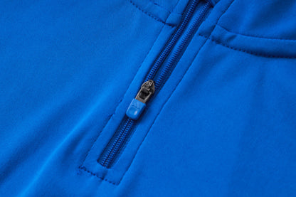 2026-27 Cruzeiro Bright Blue Half Zip Training Suit Adults Or Children