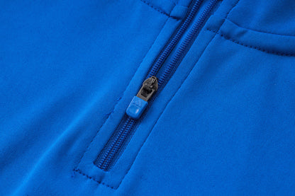 2026-27 Cruzeiro Bright Blue Half Zip Training Suit Adults Or Children