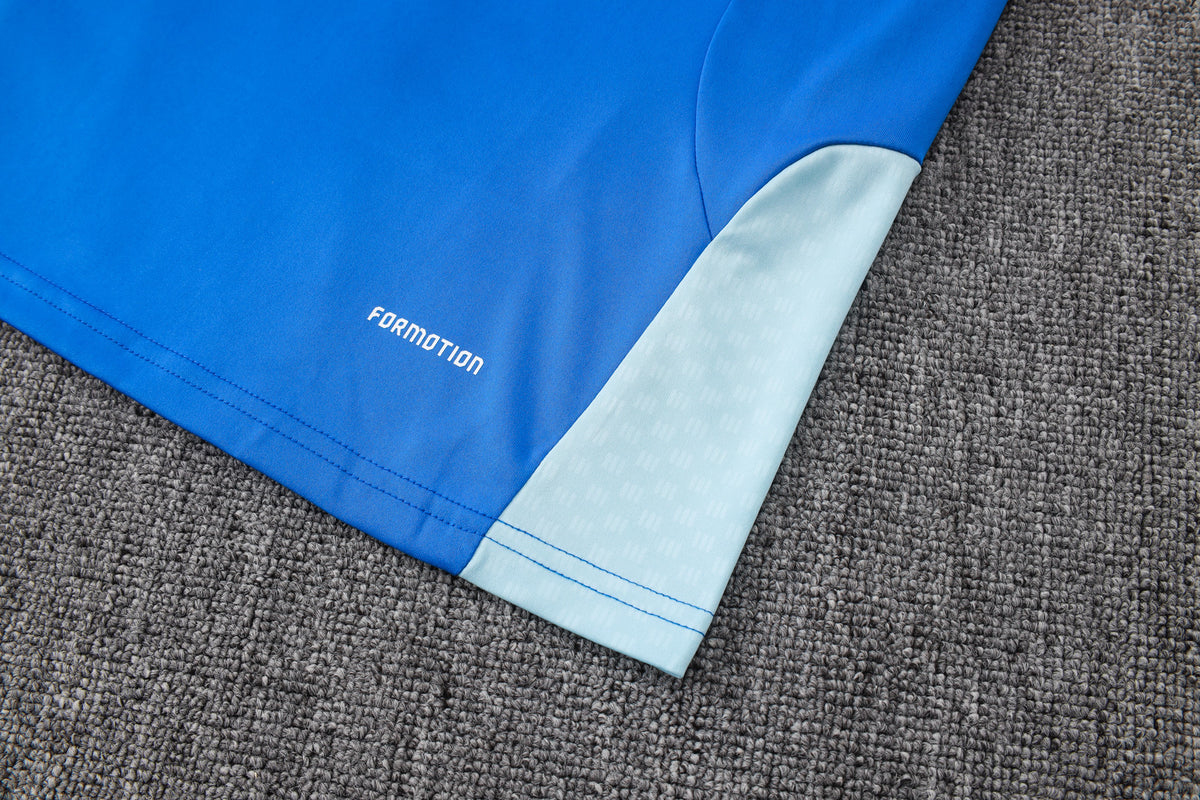2026-27 Cruzeiro Bright Blue Half Zip Training Suit Adults Or Children