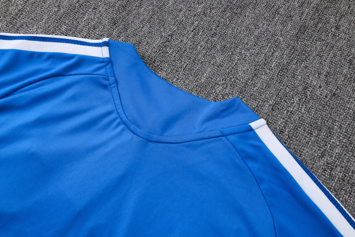 2026-27 Cruzeiro Bright Blue Half Zip Training Suit Adults Or Children