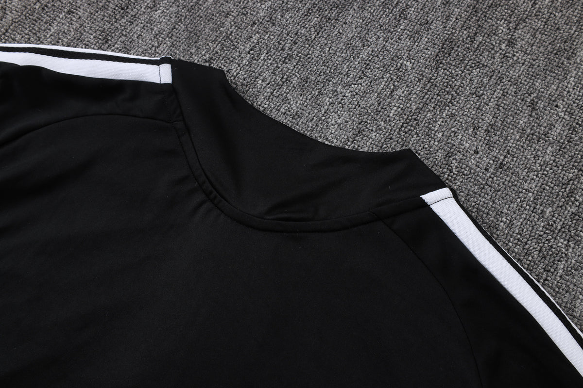 2026-27 Real Madrid Black Half Zip Training Suit Adults Or Children