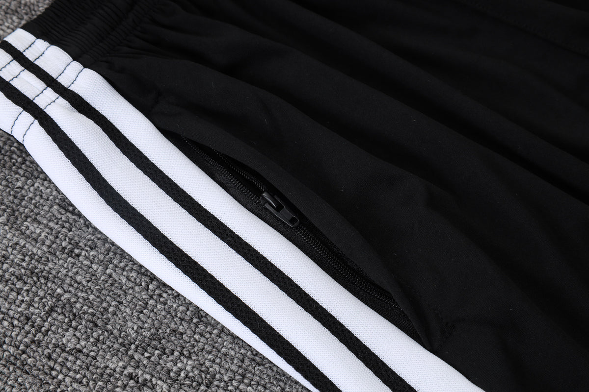 2026-27 Real Madrid Black Half Zip Training Suit Adults Or Children