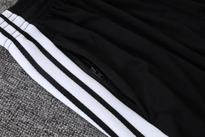 2026-27 Real Madrid Black Half Zip Training Suit Adults Or Children