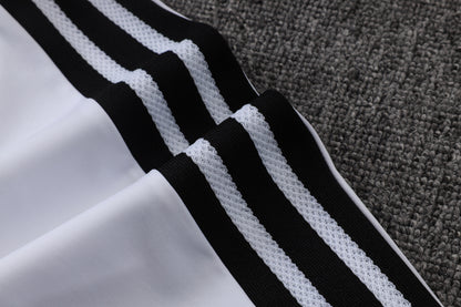2026-27 Real Madrid White Half Zip Training Suit Adults Or Children