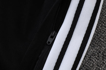 2026-27 Real Madrid White Black Full Zip Training Suit Adults Or Children