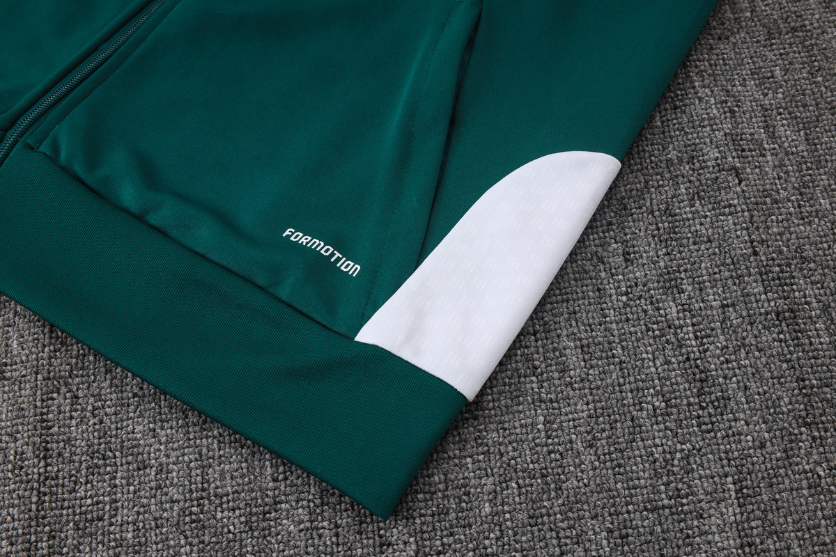 2026 Italy Green Full Zip Training Suit Adults Or Children