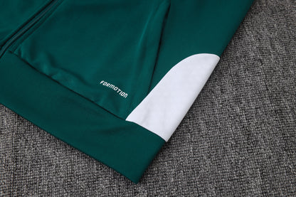 2026 Italy Green Full Zip Training Suit Adults Or Children