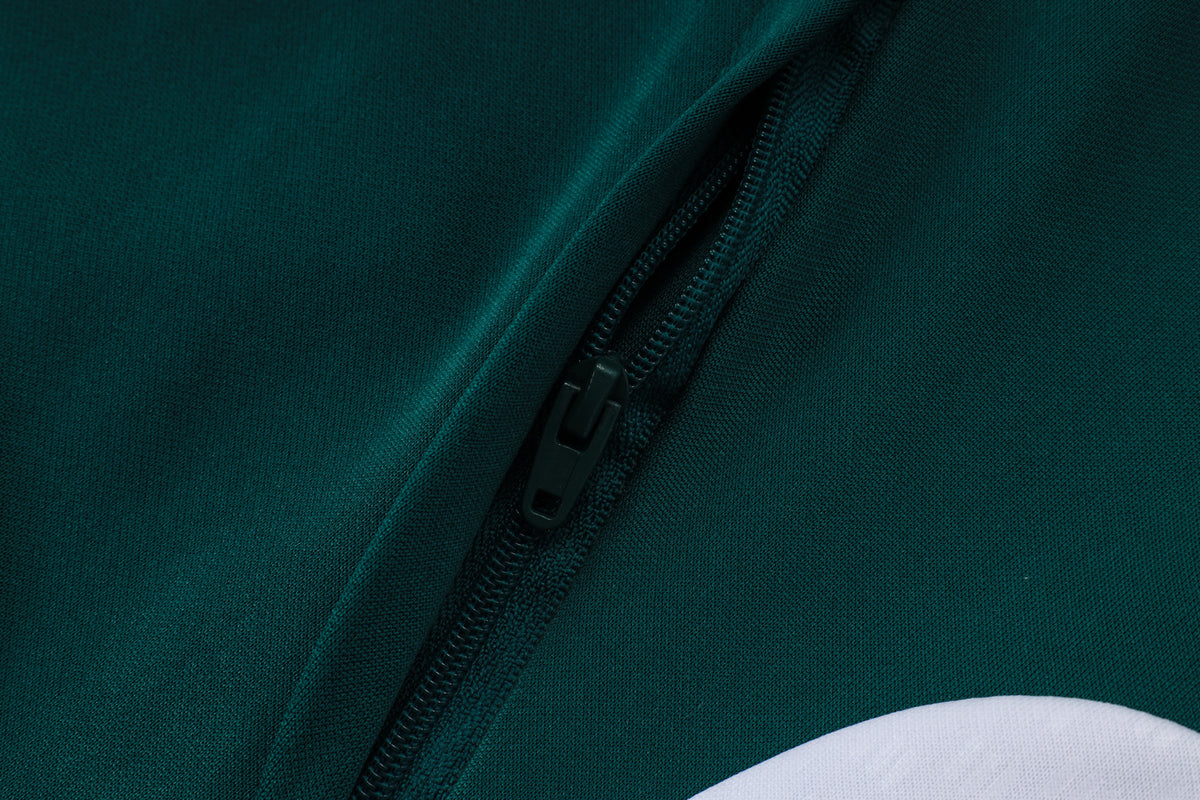 2026 Italy Green Full Zip Training Suit Adults Or Children