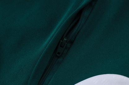 2026 Italy Green Full Zip Training Suit Adults Or Children
