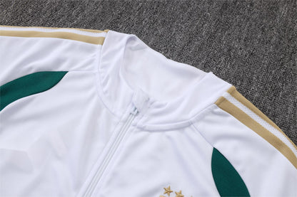 2026 Italy White Full Zip Training Suit Adults Or Children