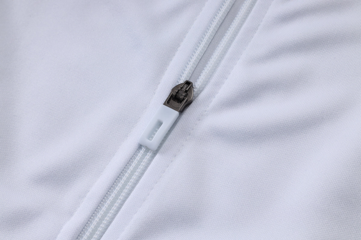 2026 Italy White Full Zip Training Suit Adults Or Children