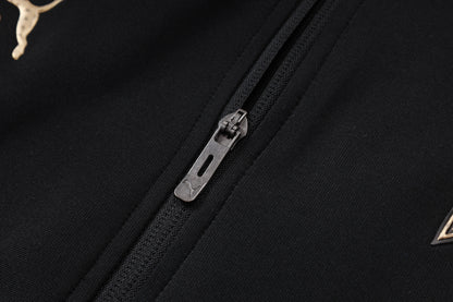 2026 Portugal Black Full Zip Training Suit Adults Or Children