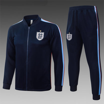 2026 England Royal Blue Full Zip Training Suit Adults Or Children