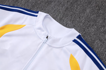 2026-27 Boca White Full Zip Training Suit Adults Or Children