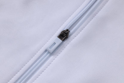 2026-27 Boca White Full Zip Training Suit Adults Or Children