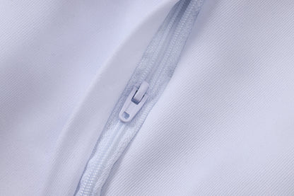 2026-27 Boca White Full Zip Training Suit Adults Or Children