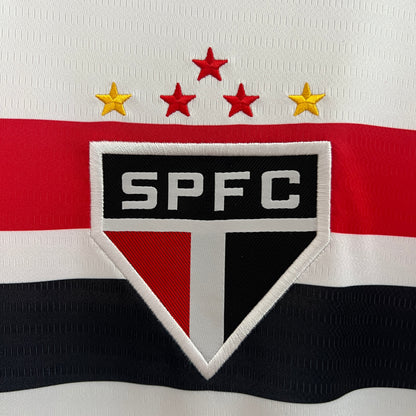 2024-25 Long Sleeve Sao Paulo Home S-2XL