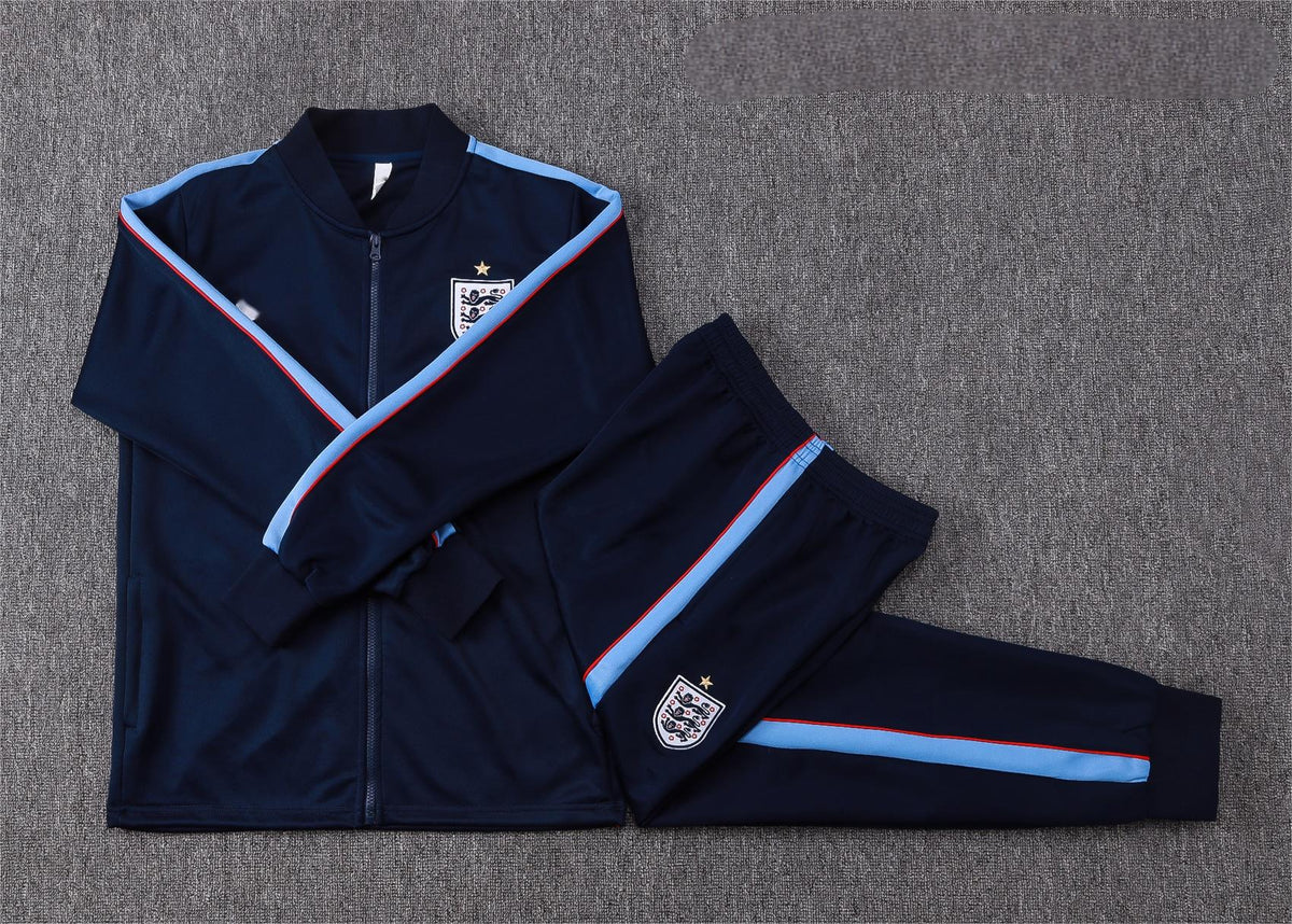 2026 England Royal Blue Full Zip Training Suit Adults Or Children