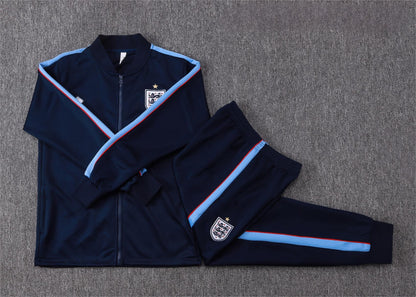 2026 England Royal Blue Full Zip Training Suit Adults Or Children