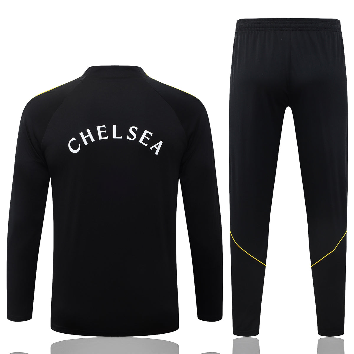 2026-27 Chelsea Black Half Zip Training Suit Adults Or Children