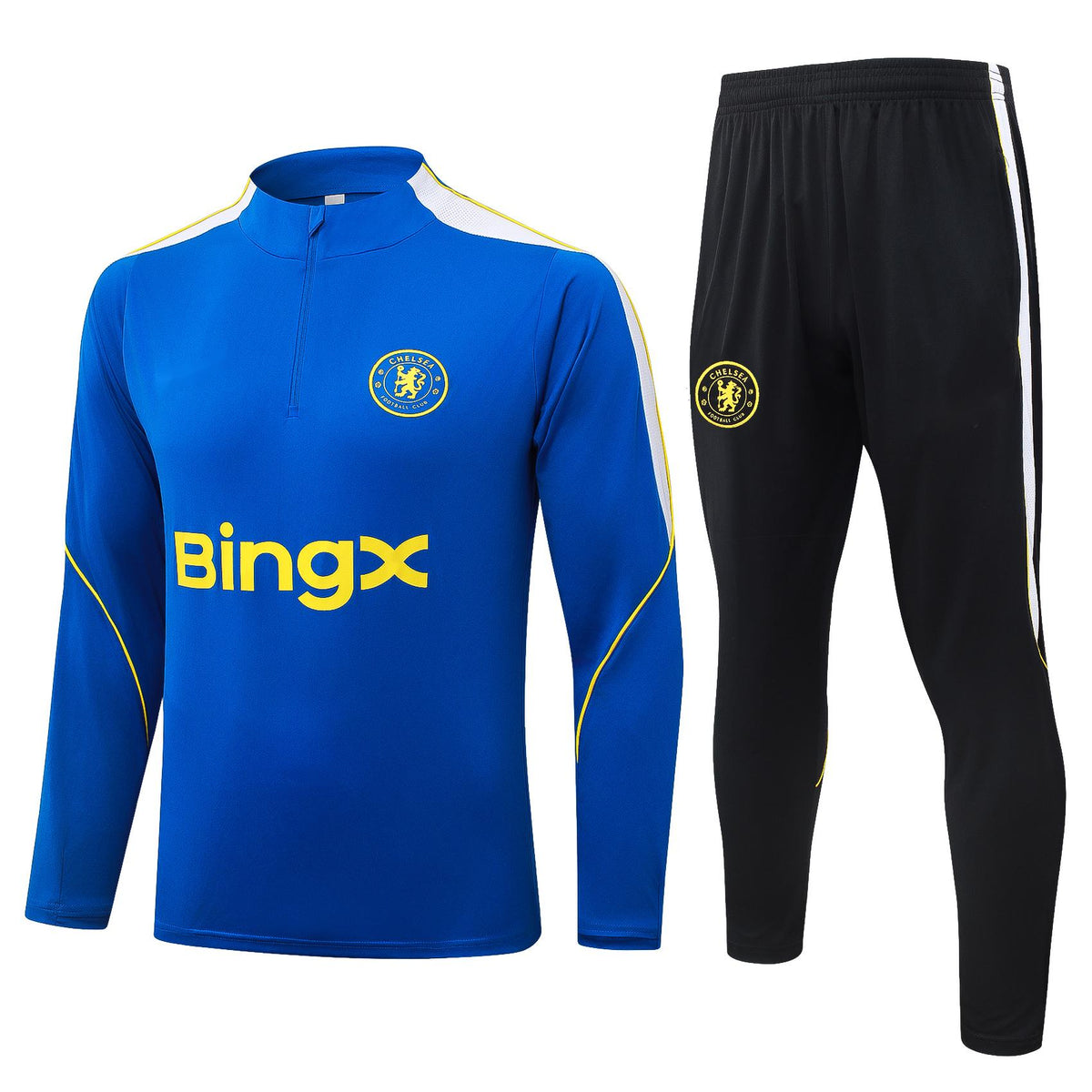 2026-27 Chelsea Color Blue Half Zip Training Suit Adults Or Children