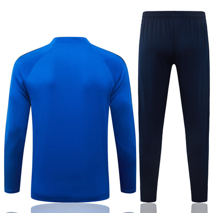 2026-27 Inter Milan Color Blue Half Zip Training Suit Adults Or Children