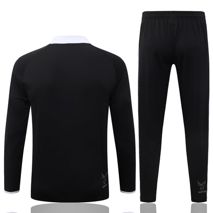 2026-27 Juventus Black Half Zip Training Suit Adults Or Children
